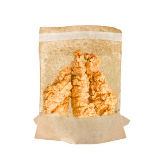 Sachet kraft avec fenêtre