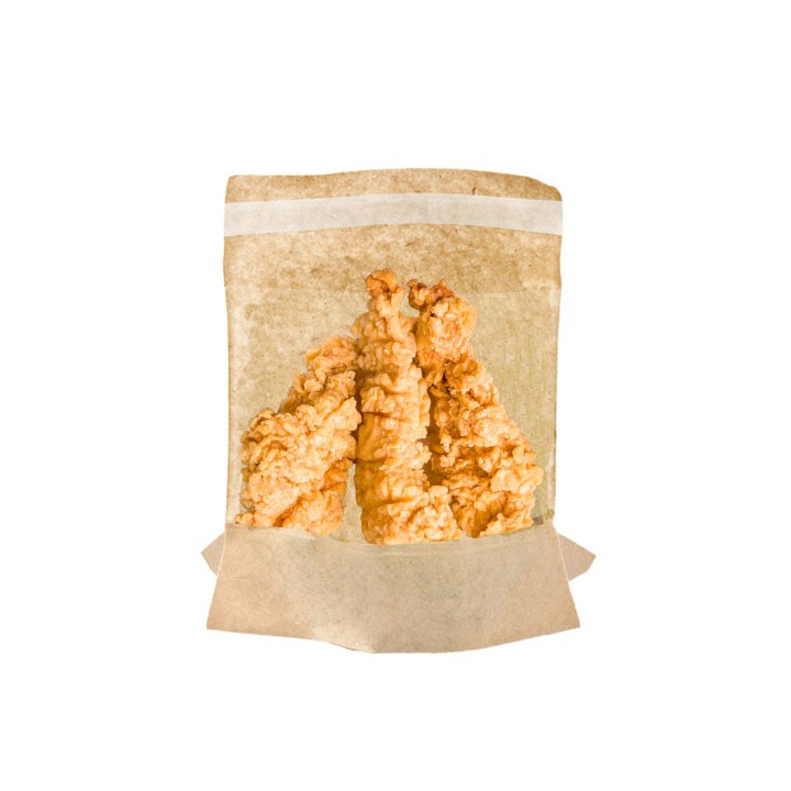 Sachet kraft avec fenêtre