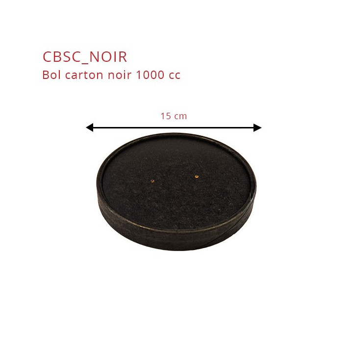 dimensions couvercle carton noir