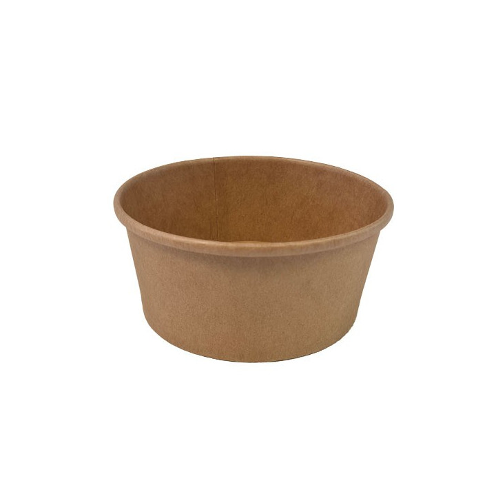 Pot en carton kraft brun - Le Bon Emballage