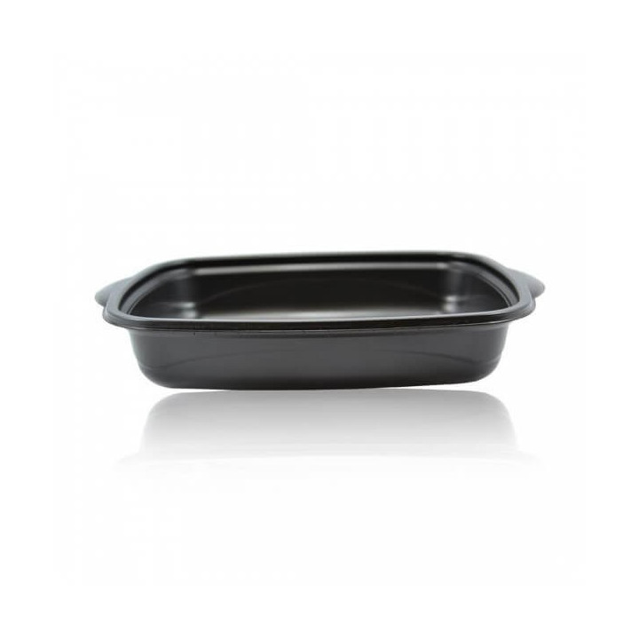 Barquette noire sans couvercle