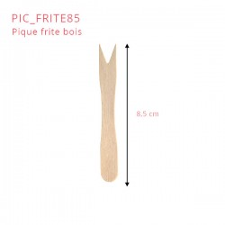 miniature Pique frite en bois