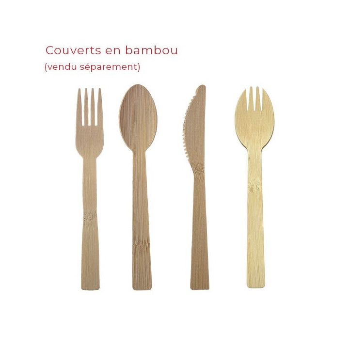 Couvert en bambou désignation