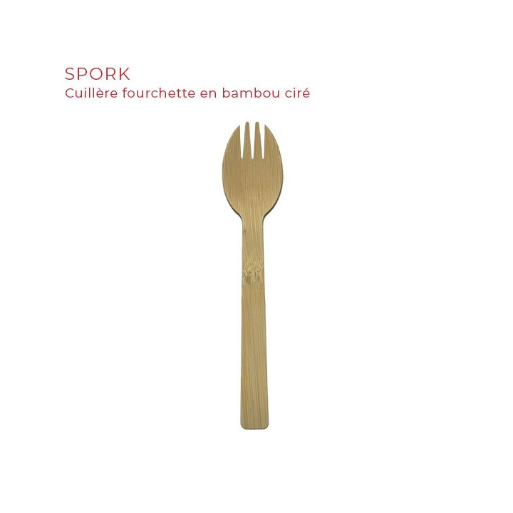 cuillère fourchette 2-en-1