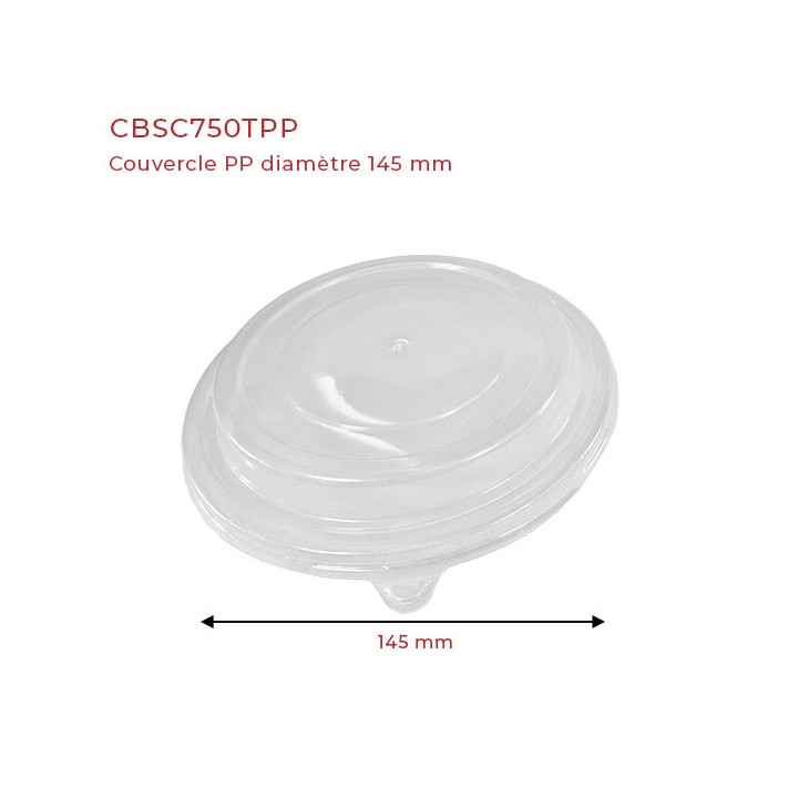 Couvercle PP d145 dimensions