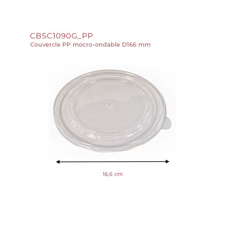 Saladier carton jetable dimensions