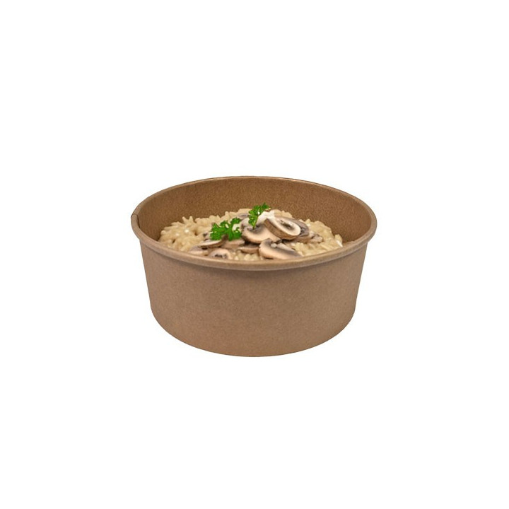 Saladier carton jetable couverture