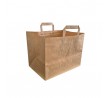 Sac cabas kraft brun