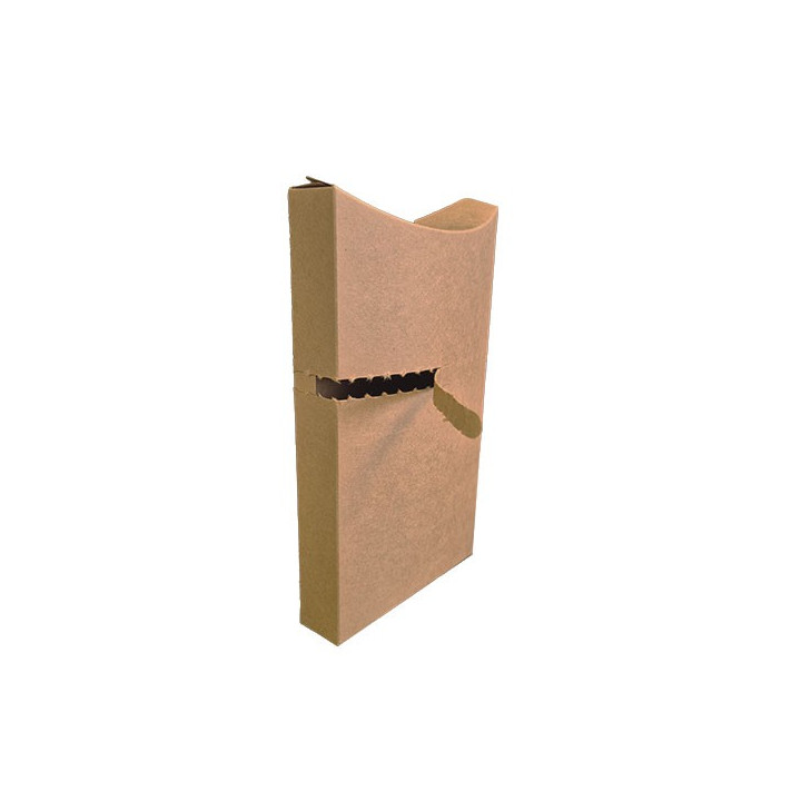 Boite en carton tacos kraft ouverture