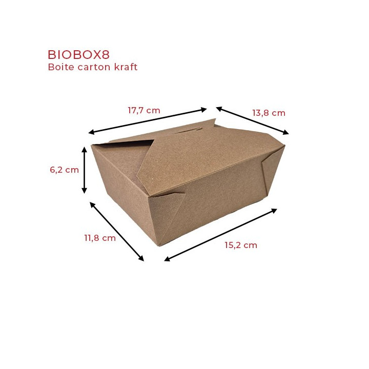 Boite BIOBOX8 en carton