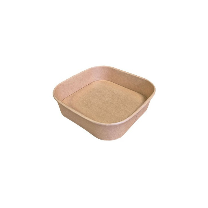 barquette alimentaire kraft 750