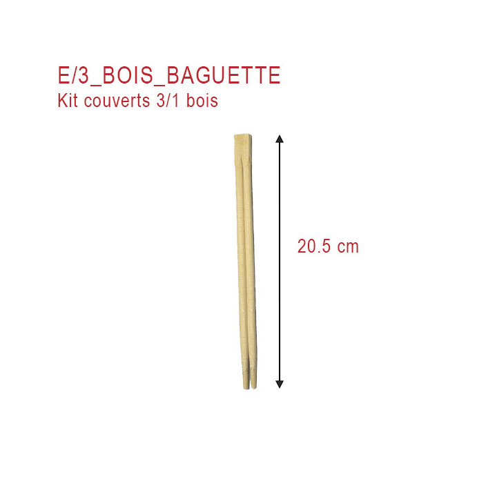 Couvert en bois