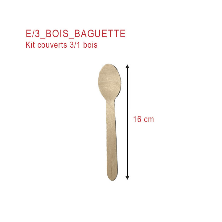 Couvert en bois