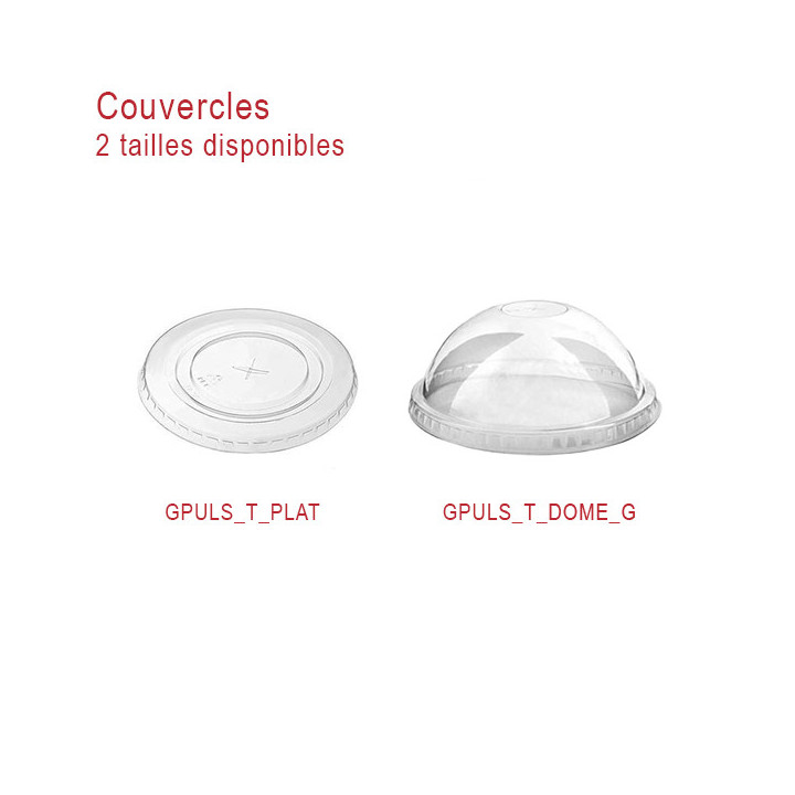 Shaker Smoothie Plastique - Le Bon Emballage Alimentaire Jetable