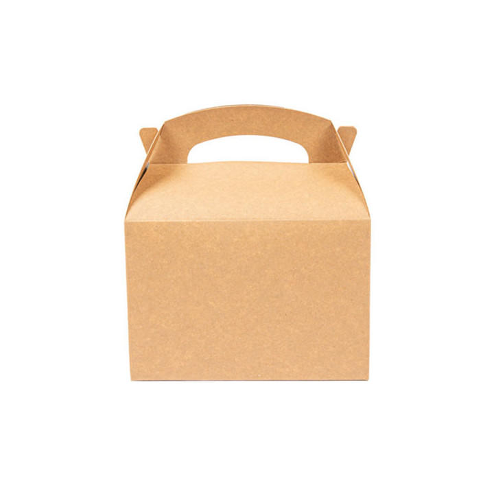 Box menu enfant kraft – Boîte repas enfant en carton brun