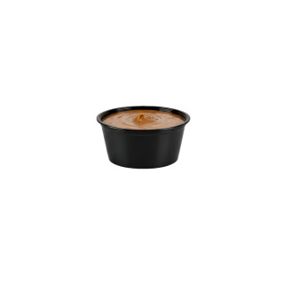 Pot à sauce noir pour les ventes à emporter - Le Bon Emballage