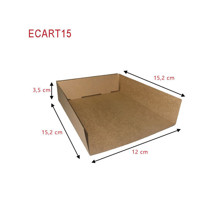Étui gaufre en carton dimensions