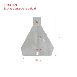 miniature Emballage onigiri