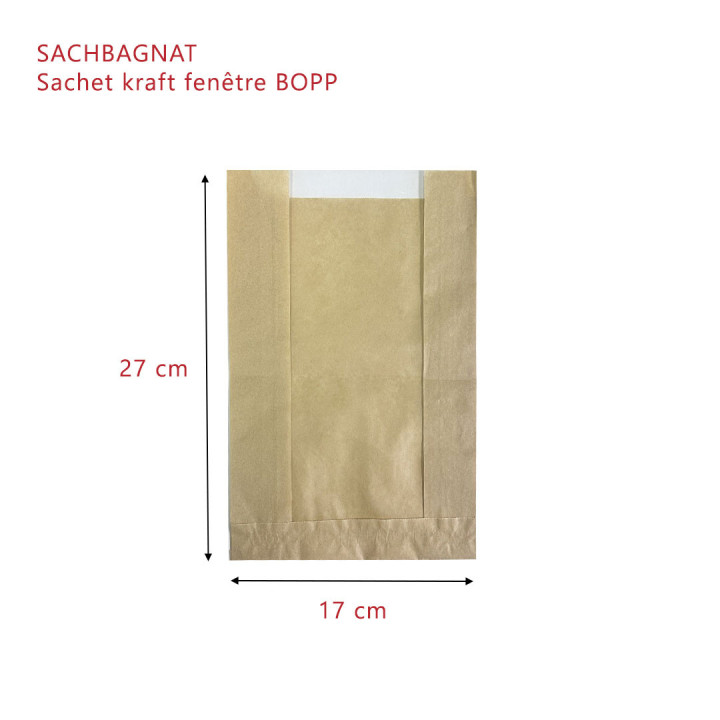 Dimensions du sachet