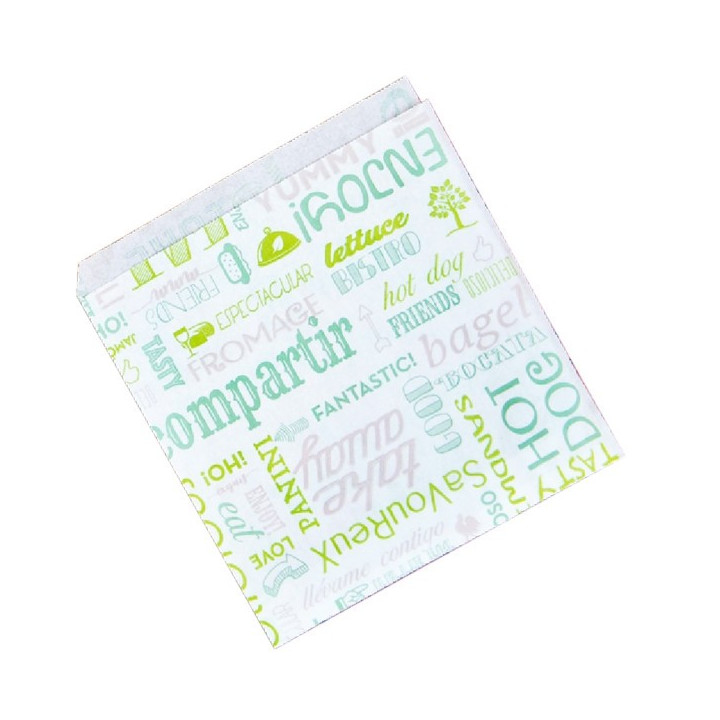 Sachet ouvert en papier emballage