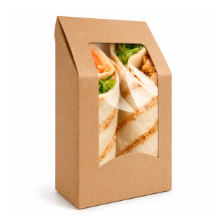 Pot wrap avec fenêtre