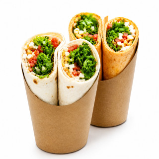 pot wrap brun