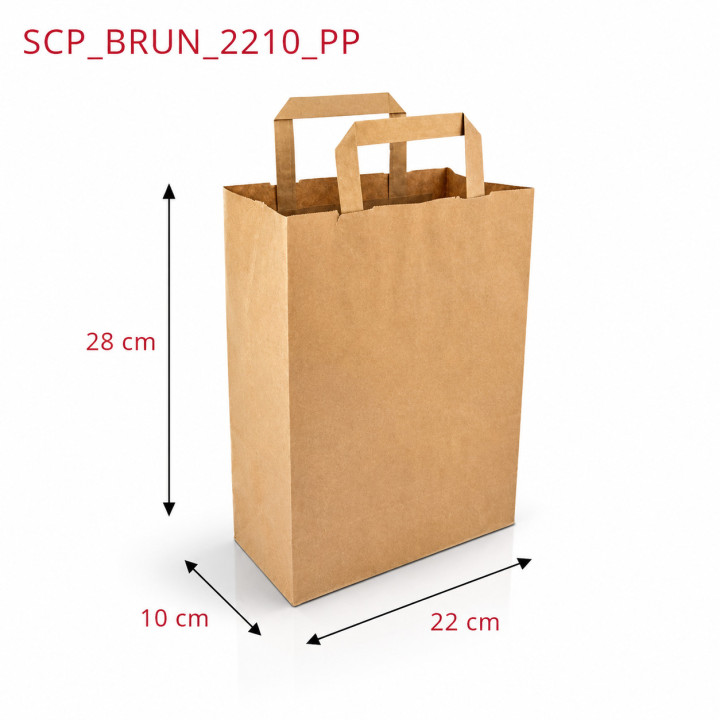 Sac-kraft-brun-2210 dimensions