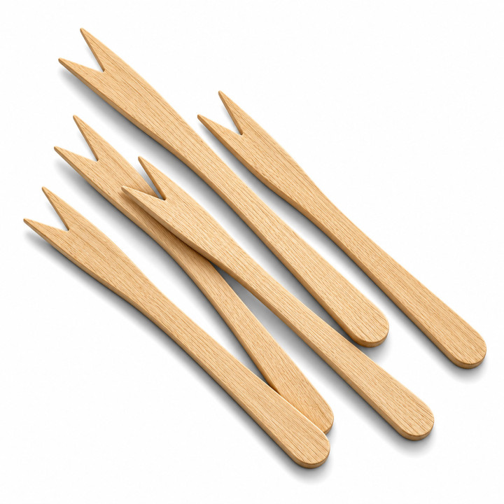 Pique frite en bois
