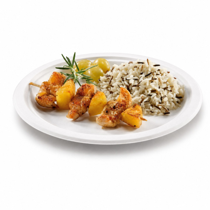 Assiette ronde pulpe