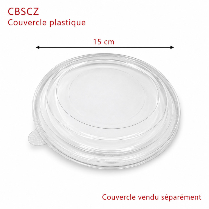 Couvercle plastique PET