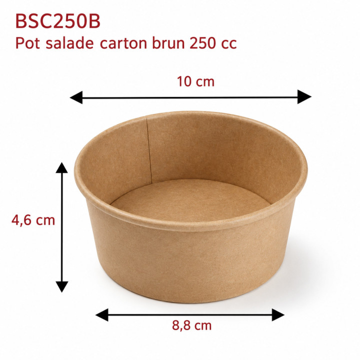 Pot-salade-250-ml-carton-brun-dimensions