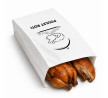 Sac poulet papier blanc