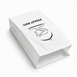Sac poulet papier blanc 2