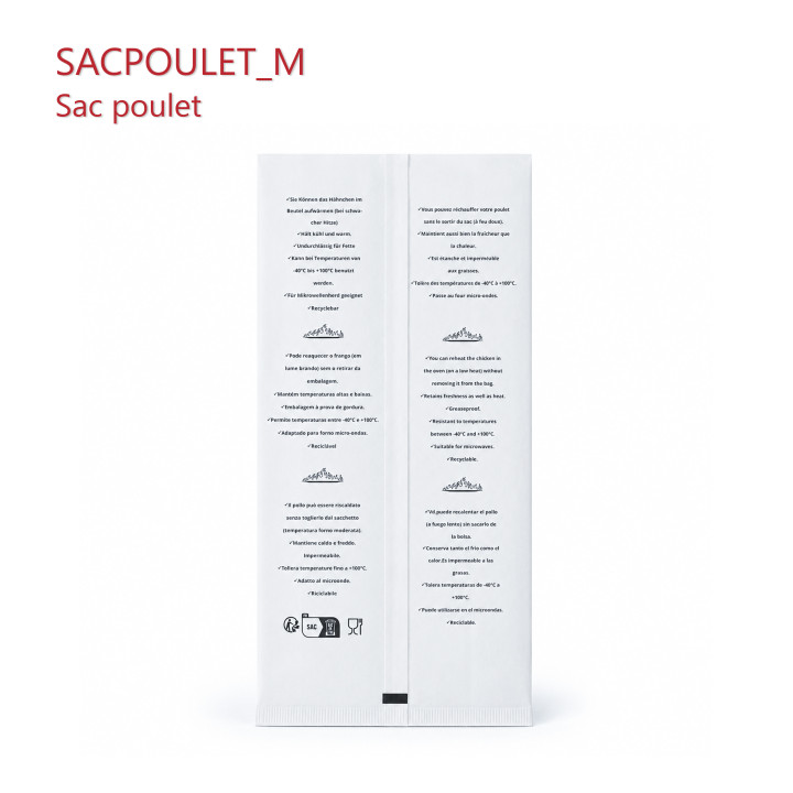 Sac poulet M arrière