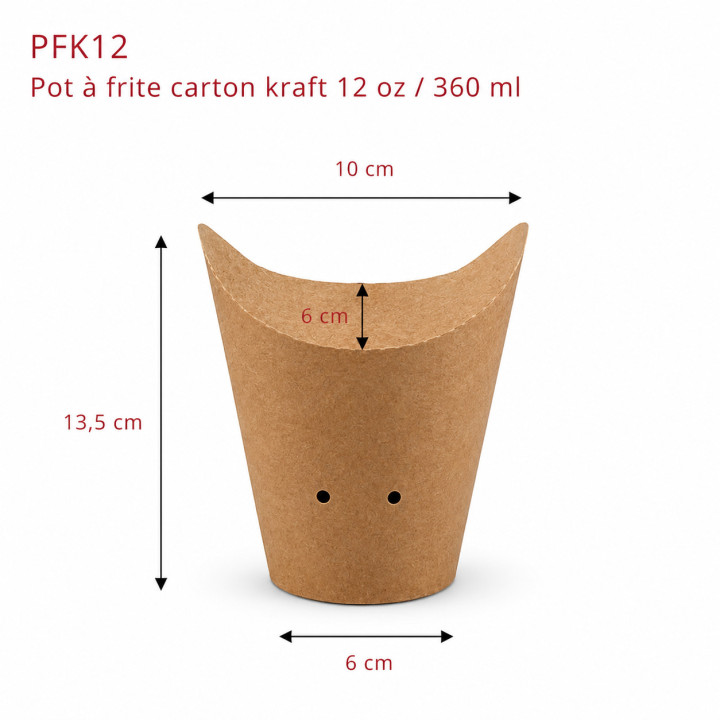 Cornets Frites pfk-12