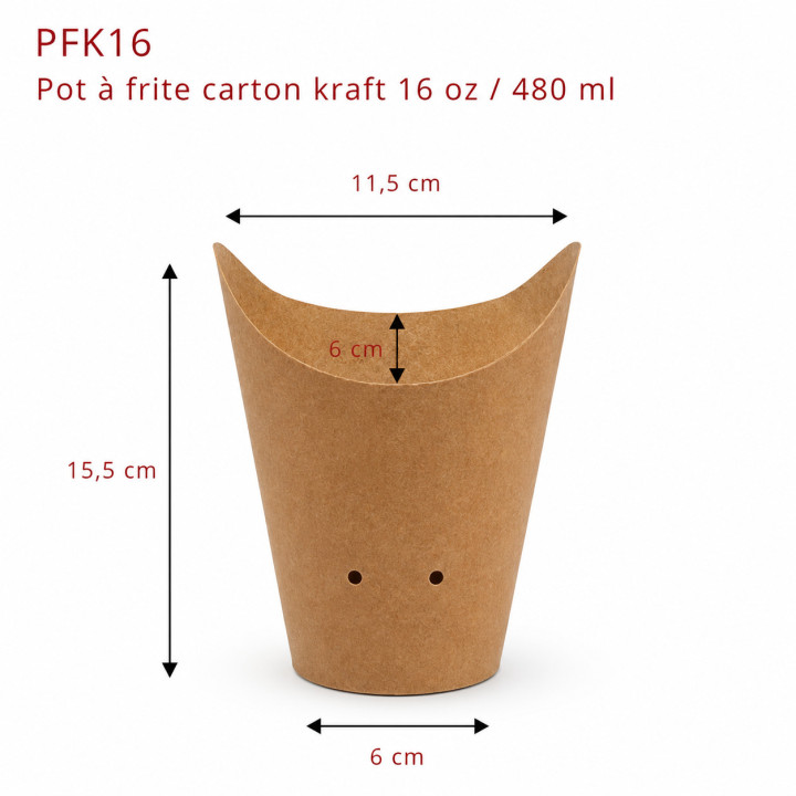 Cornets Frites pfk-16