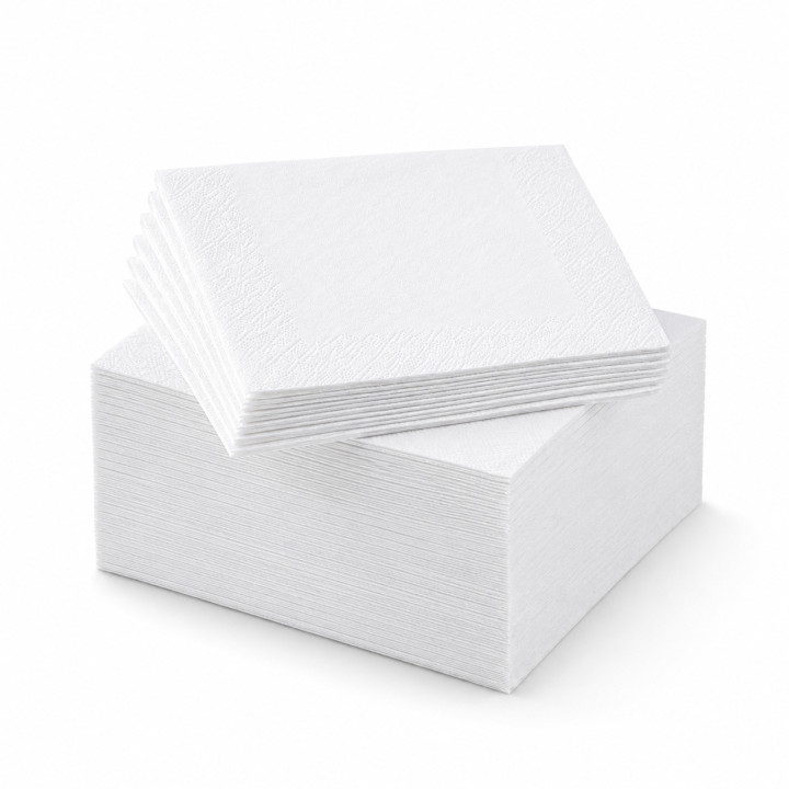 Serviette papier 2 plis pile