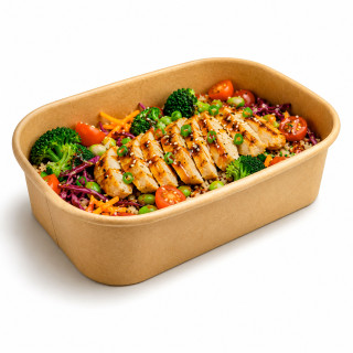 Barquette kraft carton