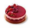 Support à gâteau Rond Or