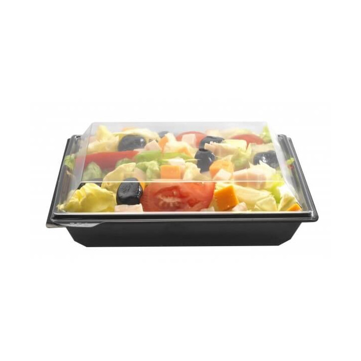 Barquette-noire-plastique-avec-couvercle