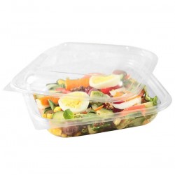miniature Bol Salade Plastique Carrée