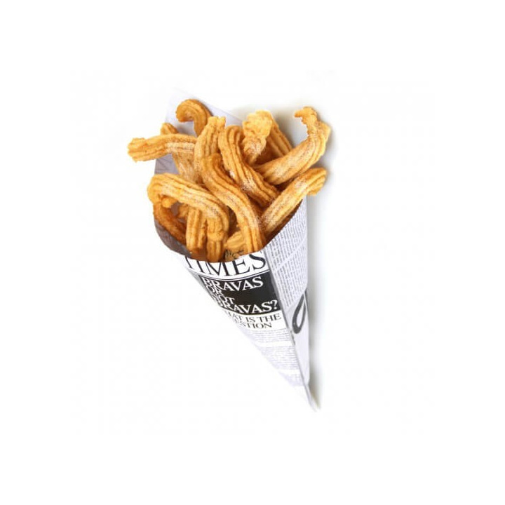 Cornet frite newspaper