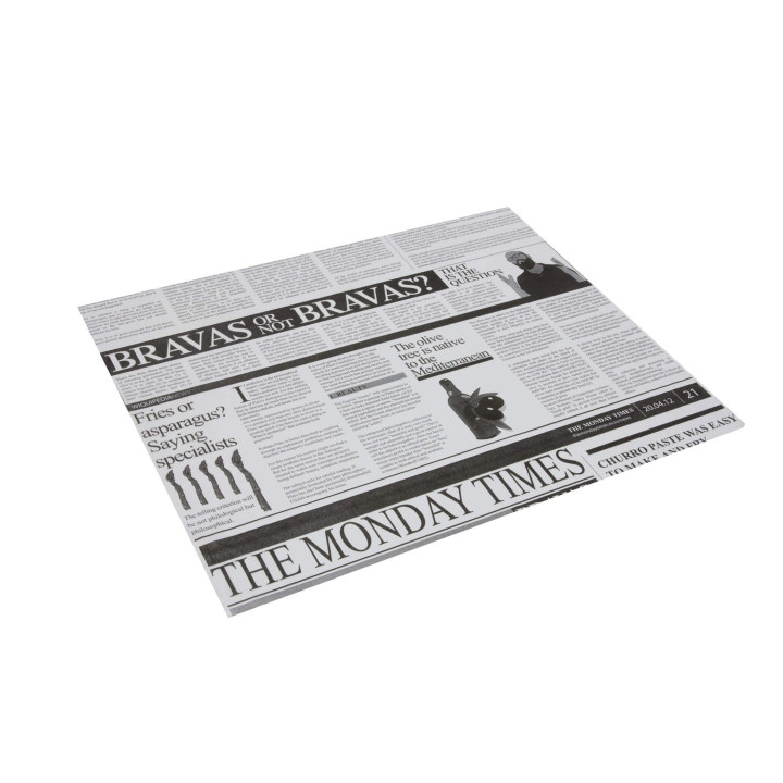 Papier ingraissable Newspaper
