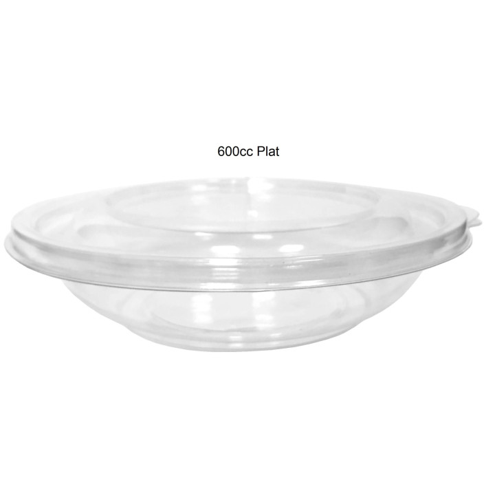Bol salade plastique plat 600 cc