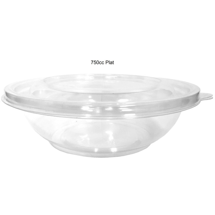 Bol salade plastique plat 750 cc