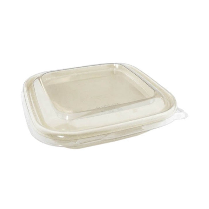 Barquette salade en pulpe + couvercle fermée