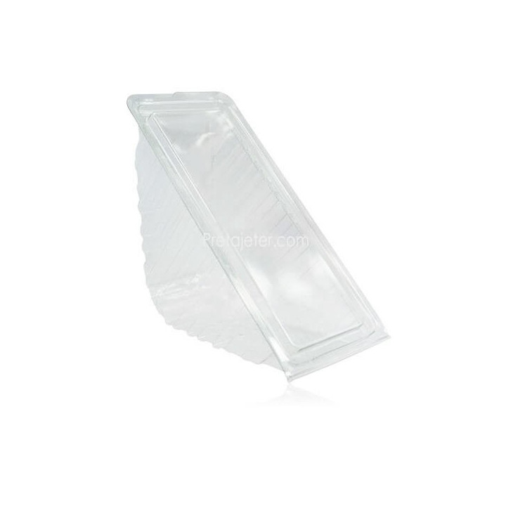 Coque triangle pour 2 sandwichs emballage