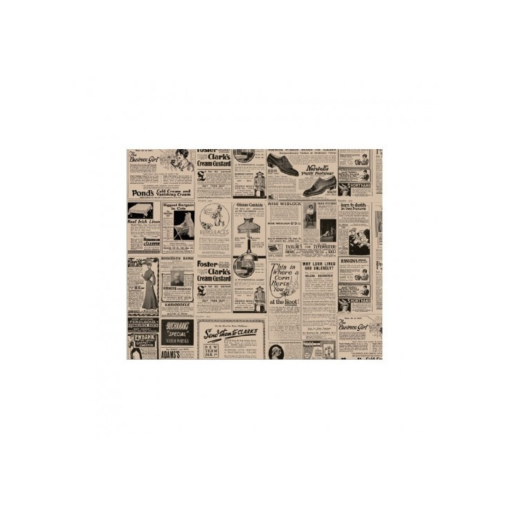 Papier Ingraissable Brun Newspapers