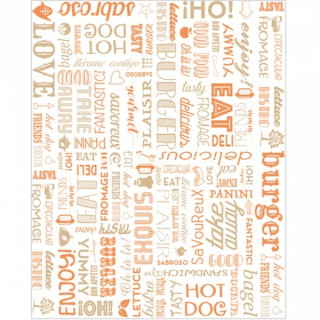 Papier orange ingraissable