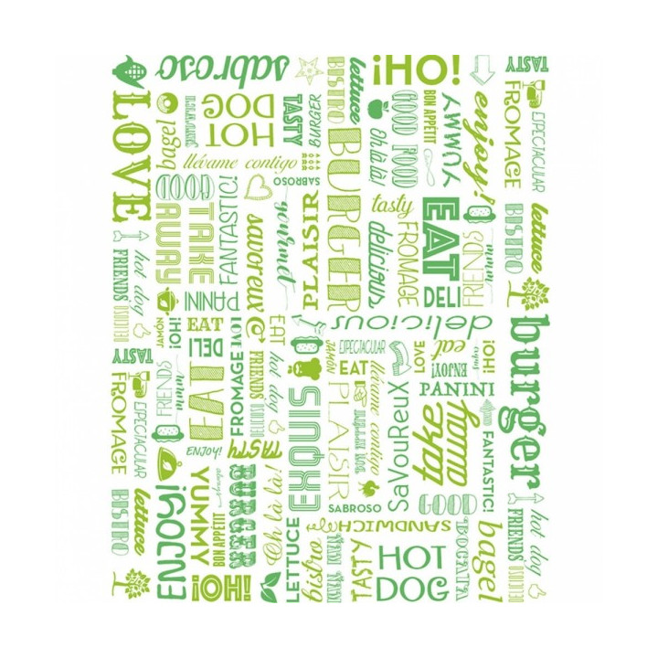 Papier vert ingraissable